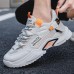New Fashion Casual Clunky Sneaker ulzzang ins Running Shoes-White/Orange-8555605 New Fashion Casual Clunky Sneaker ulzzang ins Running Shoes-White/Orange-8555605