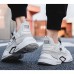 New Fashion Casual Clunky Sneaker ulzzang ins Running Shoes-White/Black-413568 New Fashion Casual Clunky Sneaker ulzzang ins Running Shoes-White/Black-413568