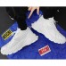 New Fashion Casual Clunky Sneaker ulzzang ins Running Shoes-All White-1506060