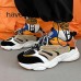 New Fashion Casual Clunky Sneaker ulzzang ins High Running Shoes-Black/Khkai-7794111 New Fashion Casual Clunky Sneaker ulzzang ins High Running Shoes-Black/Khkai-7794111