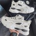 New Fashion Casual Clunky Sneaker ulzzang ins High Running Shoes-White/Black-1019987 New Fashion Casual Clunky Sneaker ulzzang ins High Running Shoes-White/Black-1019987
