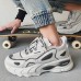 New Fashion Casual Clunky Sneaker ulzzang ins High Running Shoes-White/Black-1019987 New Fashion Casual Clunky Sneaker ulzzang ins High Running Shoes-White/Black-1019987