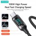 USAMS U78 PD 100W Digital Display Cable For Macbook iPad Air Pro Type C Fast Charging Data Cable For Huawei Xiaomi Samsung OPPO-9049162 USAMS U78 PD 100W Digital Display Cable For Macbook iPad Air Pro Type C Fast Charging Data Cable For Huawei Xiaomi Samsung OPPO-9049162