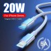 USB Type C To For Apple Original PD 20W Fast Charging Cable For iPhone 11 12 13 Pro Max XR XS SE 2022 Mini 8 Plus Data Sync Cord-4720245 USB Type C To For Apple Original PD 20W Fast Charging Cable For iPhone 11 12 13 Pro Max XR XS SE 2022 Mini 8 Plus Data Sync Cord-4720245