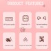 Flash Light Cute Cat Ears Wireless Headphone with Mic Control LED Kid Girl Stereo Music Helmet Phone Bluetooth Headset Gift-4214681
