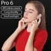 2022 TWS Air Fone Bluetooth Earphones Wireless Headphones with Mic Touch Control Wireless Bluetooth Headset Air Pro 6 Earbuds-8062385