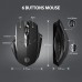 Wireless Mouse Ergonomic Computer Mouse PC Optical Mause with USB Receiver 2.4Ghz Wireless Mice 1600 DPI For Laptop-3344365 Wireless Mouse Ergonomic Computer Mouse PC Optical Mause with USB Receiver 2.4Ghz Wireless Mice 1600 DPI For Laptop-3344365
