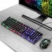 USB Wired Gaming Keyboard Mouse Combos PC Rainbow Colorful LED Backlit Gaming Mouse and Keyboard Set Kit for Home Office Gamer-6701157 USB Wired Gaming Keyboard Mouse Combos PC Rainbow Colorful LED Backlit Gaming Mouse and Keyboard Set Kit for Home Office Gamer-6701157