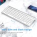 Rechargeable Wireless Keyboard Mouse 2.4G Full Size Thin Ergonomic And Compact Design For Laptop PC Desktop，Computer Windows-9916015