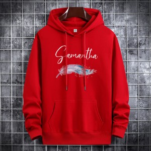 Autumn Winter Fashion Hooded Sweatshirt casual clothes-Red-6275902