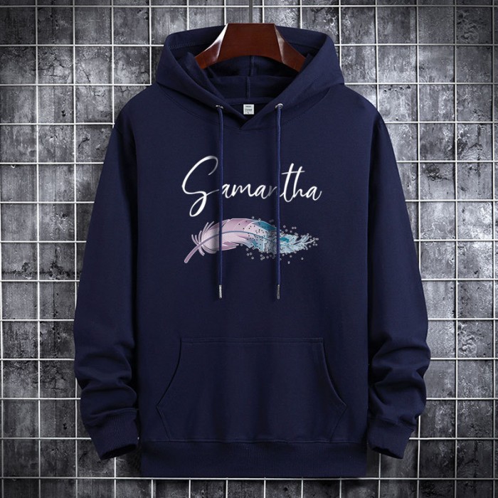 Autumn Winter Fashion Hooded Sweatshirt casual clothes-Black-4526448 Autumn Winter Fashion Hooded Sweatshirt casual clothes-Black-4526448