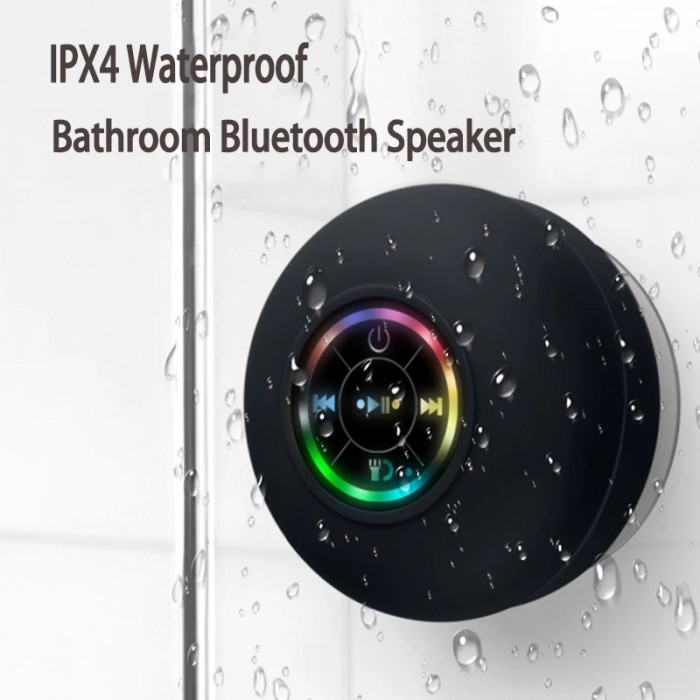 Bluetooth Speaker Waterproof Bathroom Audio Wireless Shower Mini Speakers RGB Light for Phone Soundbar Hand Free Car Loudspeaker-9191213 Bluetooth Speaker Waterproof Bathroom Audio Wireless Shower Mini Speakers RGB Light for Phone Soundbar Hand Free Car Loudspeaker-9191213