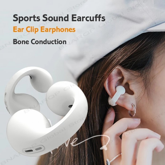 Bone Conduction Bluetooth 5.3 Earphones Earring Wireless Headphones Waterproof Headset TWS Sports Earbuds Ear Hook With Mic-1838624 Bone Conduction Bluetooth 5.3 Earphones Earring Wireless Headphones Waterproof Headset TWS Sports Earbuds Ear Hook With Mic-1838624