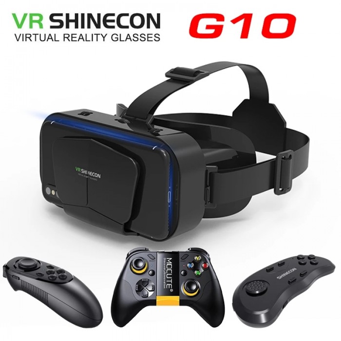 New Original VR Shinecon SC-G10 Standard Edition Game Virtual Reality Light Glasses Helmets Optional Controller-4002048 New Original VR Shinecon SC-G10 Standard Edition Game Virtual Reality Light Glasses Helmets Optional Controller-4002048