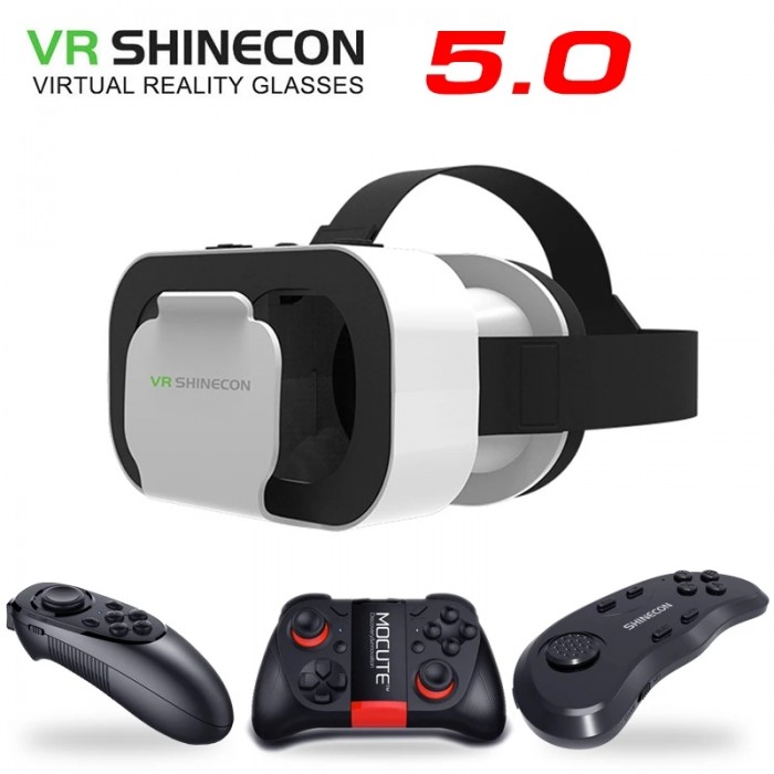 VR SHINECON 5.0 Glasses Virtual Reality VR Box 3D Glasses For 4.7-6.0 inch Phone-778826 VR SHINECON 5.0 Glasses Virtual Reality VR Box 3D Glasses For 4.7-6.0 inch Phone-778826