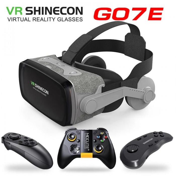 New Game Lovers VR Shinecon Virtual Reality 3D Glasses Goggle Cardboard Headset Box for 4.7-6.53 Inch Smartphone-1178329 New Game Lovers VR Shinecon Virtual Reality 3D Glasses Goggle Cardboard Headset Box for 4.7-6.53 Inch Smartphone-1178329