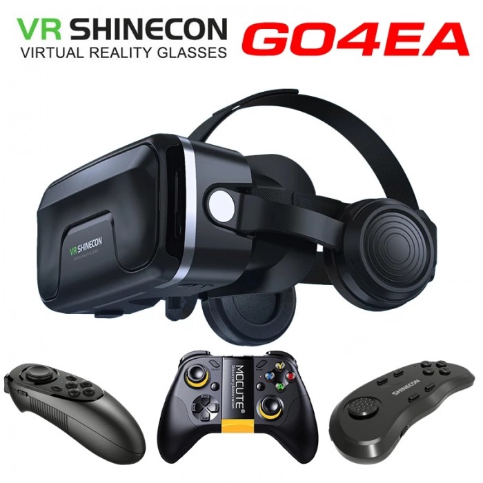 Original VR Shinecon 6.0 Headset Version Virtual Reality 3D Glasses Helmets Smartphone Full Package + Controller-6078289 Original VR Shinecon 6.0 Headset Version Virtual Reality 3D Glasses Helmets Smartphone Full Package + Controller-6078289