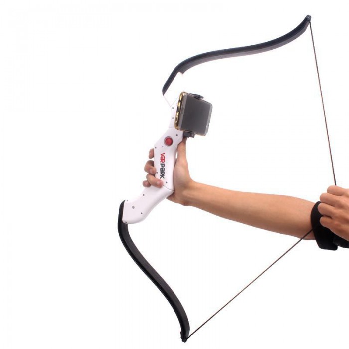 New Gamepad PC Game bow and arrow PC version IOS mobile wireless Bluetooth steam controller Game bow and arrow-White-1986361