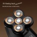 Six in one rotary shaver rechargeable waterproof electric shaver for men wireless lithium battery power supply adjustable flexible blade-5346023