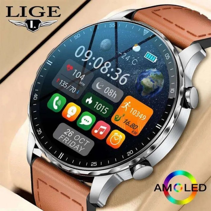 2026 outdoor New New LIGE Magnetic Leather Strap Smartwatch Men Health Monitor Man Watches BT Calling Outdoor Sports Smart Watch-6995655 2026 outdoor New New LIGE Magnetic Leather Strap Smartwatch Men Health Monitor Man Watches BT Calling Outdoor Sports Smart Watch-6995655