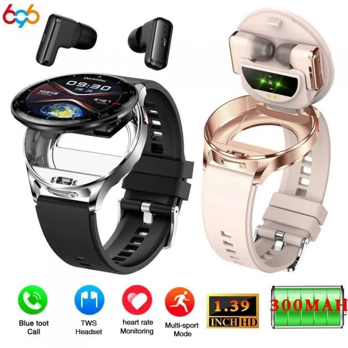 Headset Smart Watch 1.39 Men Women Sport Fiess Heart Rate Health Watches Earphone Noise Reduction Music Smart watch-7099854 Headset Smart Watch 1.39 Men Women Sport Fiess Heart Rate Health Watches Earphone Noise Reduction Music Smart watch-7099854
